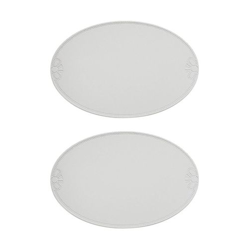 Set De Table Rétro En Pu Tapis D¿Isolation Ovale De Style Français Européen Ins Tapis De Table À Manger Occidental Imperméable Et Résistant À L¿Huile Home E