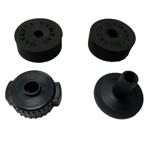 Cymbale Noire Protection Coton Feutre Éponge Pad Cymbale Quick Release Cap Quick Release Drum Set Accessoires