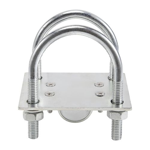 Support de pince de mât d¿antenne avec boulons en U Matériel de montage de tuyau de panneau de pince antirouille pour l¿hélium d¿antenne LoRa extérieur