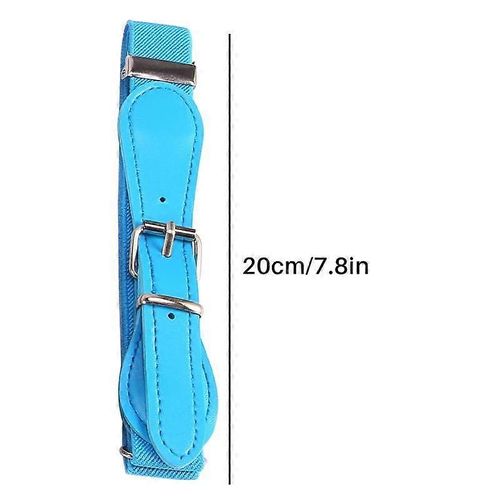 9 Pcs Enfants Ceinture Élastique Réglable Enfants Tout-Petit Ceintures À Boucle Ardillon Pour Enfants, 30-65 Cm, Style Vif