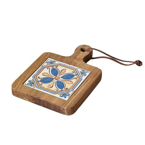 Tapis De Pot Isolants En Carreaux De Bois Massif, Sets De Table Rétro Pour La Maison, Sous-Verres De Table De Cuisine Résistants Aux Hautes Températures A