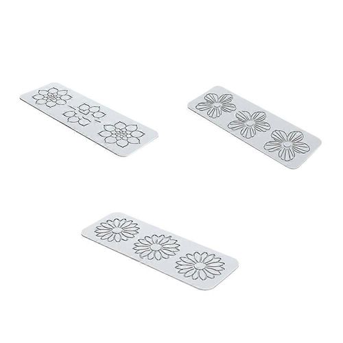 3pcs Couronne Et Forme Ronde Silicone Gâteau Dentelle Moule Gâteau Gâteau Décoration Outil Frontière Décoration Dentelle Moule Cuisine Outil De Cuisson C