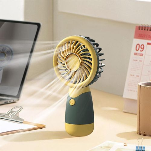 Bordure de ventilateur de poche Petit ventilateur de poche Mini ventilateur portable USB Rechargeable Fan cadeau silencieux,B