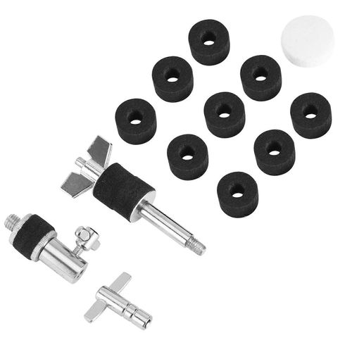 Cymbale Remplacement Accessoires Cymbale Feutres Hi-Hat Embrayage Feutre Hi Hat Cup Feutre Cymbale Rondelle Et Drum Keys