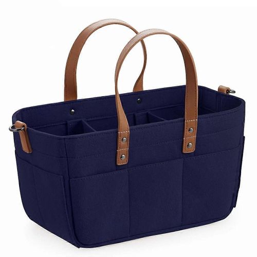Bébé Feutre Rangement Chambre D¿Enfant Organisateur Panier Sac À Couches Pour Nourrisson Avec Poignée Changement Couche Enfants Rangement Porte-Bébé B