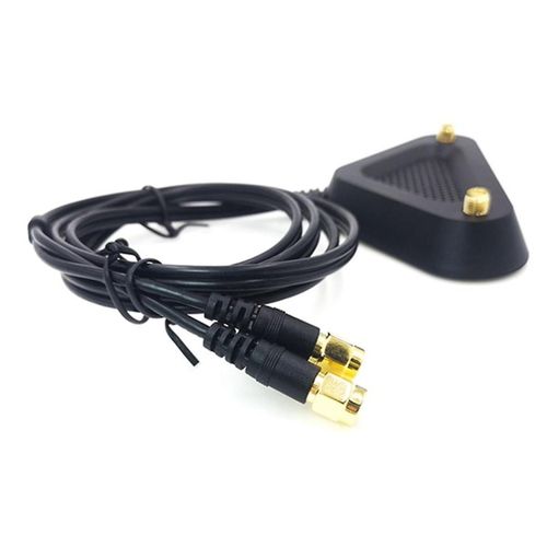2.4G/5G Double Fréquence Câble D¿extension Antenne Wifi Routeur Sans Fil Carte Réseau Connecteur Adaptateur Base Magnétique