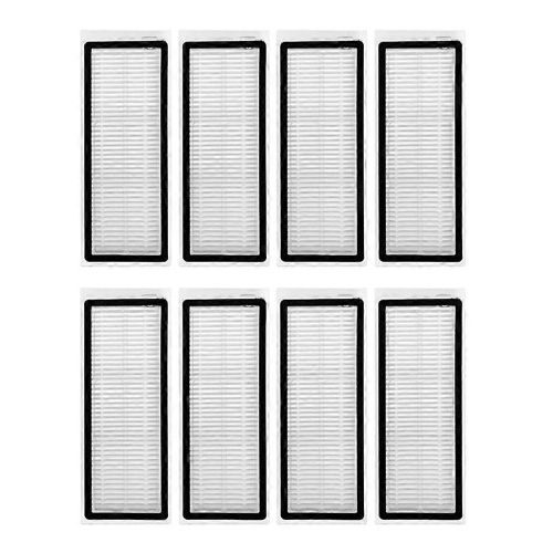 Filtre Hepa de remplacement 8Pcs pour aspirateur robotique 360 S9 X95 X90 Accessoires de pièces de rechange