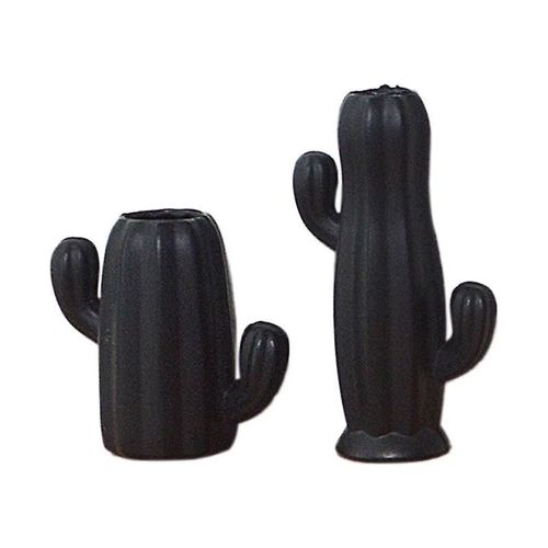 2pcs 1/6 Échelle Miniature Simulation Mini Cactus Vase Maison Décoration Pour Barbies Bjd Poupée Accessoires, A
