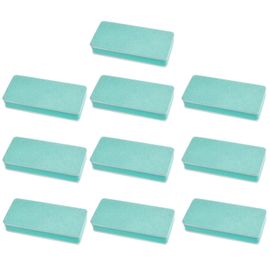 10 Pièces Kalimba Clavier Polissage Bloc Double Face Éponge Polonais Bandes Pour Pianos À Pouce