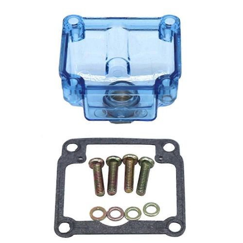 Carburateur De Moto Couvercle De Base De Carburateur À Flotteur Transparent De Coupe D¿Huile De Carburateur Adapté À Dellort Phbg As Ad Blue