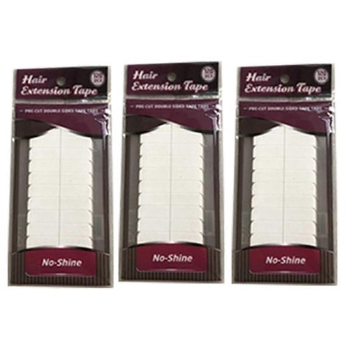 360 Onglets/Lots 30 Feuilles Sans Éclat Ruban Adhésif Blanc Perruque Fixe Colle Bandes D¿Extension Imperméables Pour Toupies / Perruque En Dentelle