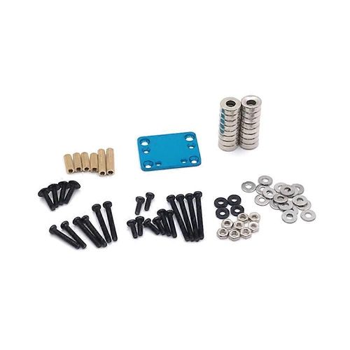 Support Fixe Invisible D¿Aimant De Poteau De Carrosserie De Voiture Rc Pour Pièces De Mise À Niveau De Voiture Rc 284131 K969 K989 P929 Mini-Q 1/28 Rc, 2