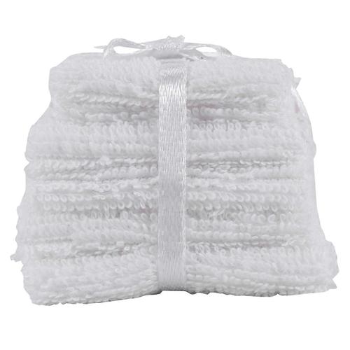 1:12 Miniature Serviette De Bain Serviette Pour Le Visage Ensemble Modèle De Meubles De Salle De Bain Décoration Accessoires Blanc