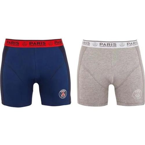 4 Ans - Lot De 2 Boxers - Paris Saint Germain - Collection Officielle - Taille Enfant - Coton - Mixte