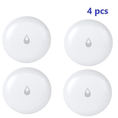 Aqara-Capteur de fuite d'eau Zigbee,détecteur d'immersion d'eau,alarme de sécurité,capteur de trempage,maison - 4 pcs-D2924