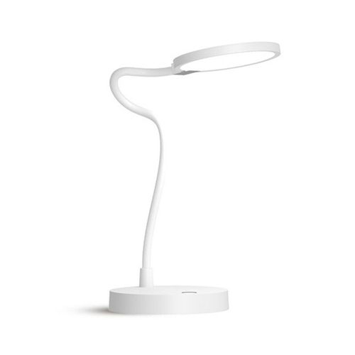 Coowoo-Lampe De Bureau Led Intelligente Avec Protection Des Yeux,Lumière Réglable,Alimentation Mobile 2usb- White-D8456