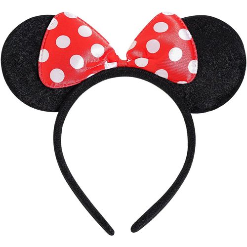 1 Bandeau Oreilles De Souris Pour Enfants Et Adultes ¿ Fournitures De Fête D'anniversaire Sur Le Thème De La Souris Pour Garçons Et Filles[X2340]