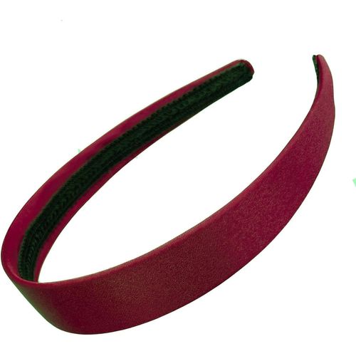 Serre-Tête Sans Dents En Plastique Bordeaux 2,5 Cm[X302]