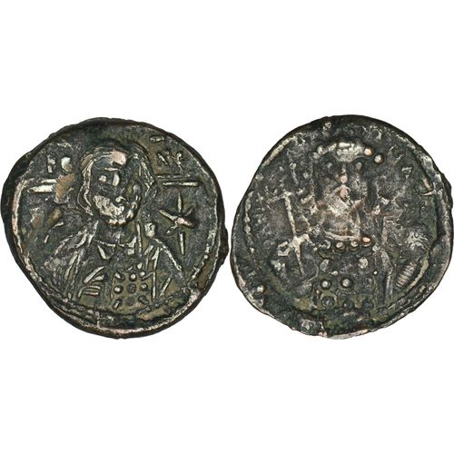 Byzance - Follis - Michel Vii Doukas - 1071 Ad - Christ - Constantinople - 4.93 G. - Bc.1878 - 24-404