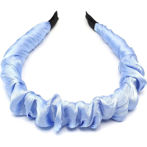 Bandeau En Satin Pour Femme - 1 Pièce (Bleu)[X2479]