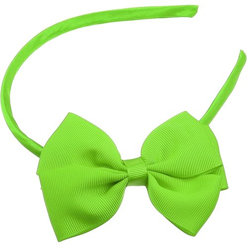 N?Ud Bandeau, Mode Mignon Polyester Serre-Tête Pour Adolescent, Vert, 5.9x4.4 Pouce[X1118]