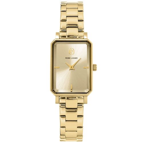 Montre Femme Ariane Doré Cadran Doré Bracelet Acier Doré 12 Mm