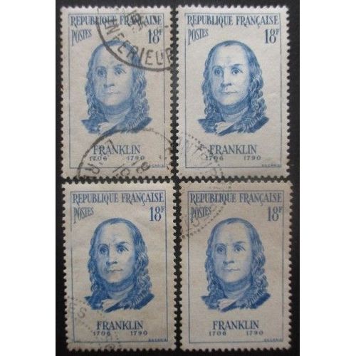 France N°1085 X 4 Oblitéré