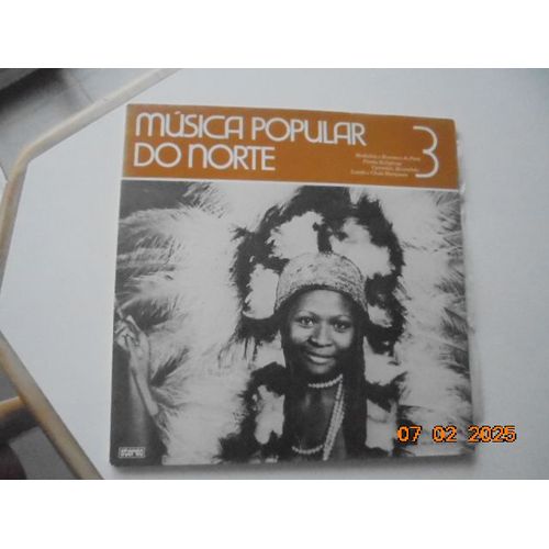 Musica Popular Do Norte Vol.3 - Modinhas E Romance Do Para, Festas Religiosas, Carimbos, Retumbao, Lundu E Chula Marajoara - Discos Marcus Pereira Mpa 9354