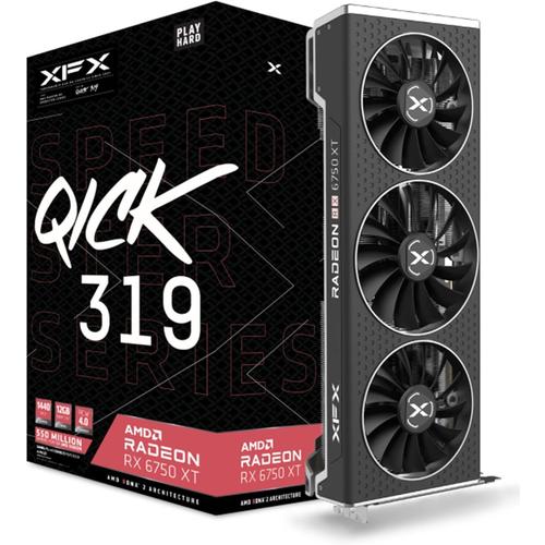 Speedster Qick319 Radeon Rx 6750Xt Core Carte Graphique Gaming Avec 12 Go Gddr6 Hdmi 3XDp,Amd Rdna¿ 2(Rx-675Xyjfdp)