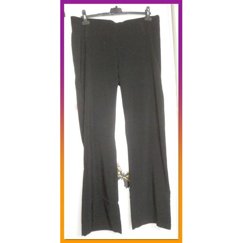Pantalon À Jambes Larges Élastique - Taille 46