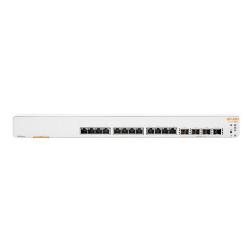 HPE Networking Instant On 1960 12XGT 4SFP+ Switch - Commutateur - Géré - 12 x 100/1000/10000 + 4 x 10 Gigabit SFP+ - Montable sur rack - BTO