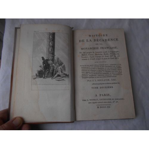 Histoire De La Decadence De La Monarchie Francaise T2  J.L.Soula