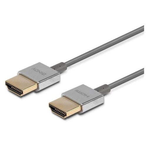 Lindy - Ultra High Speed - câble HDMI - HDMI mâle pour HDMI mâle - 1 m - blindé - noir - mince, rond, support 8K60Hz (7680 x 4320), support 4K120Hz (3840 x 2160), prise en charge HDR