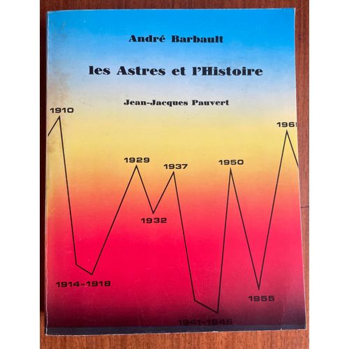Les Astres Et L'histoire - André Barbault - Editions Jean-Jacques Pauvert