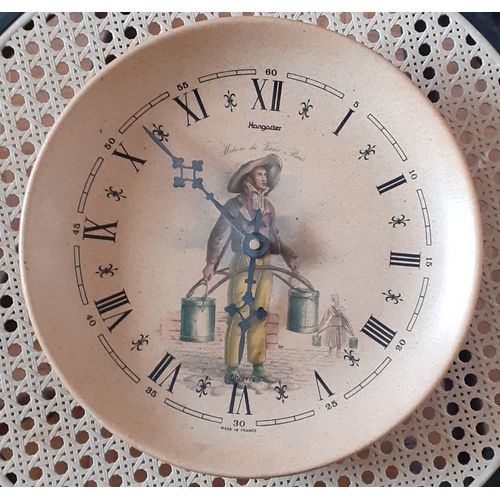assiette pendule