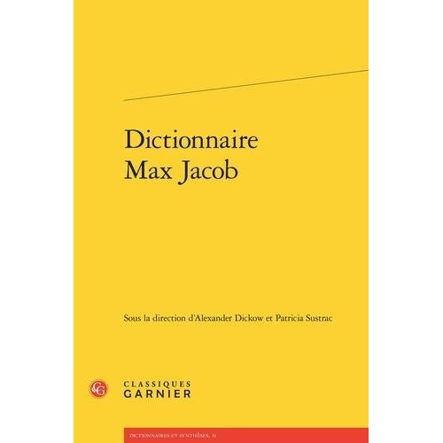 Dictionnaire Max Jacob