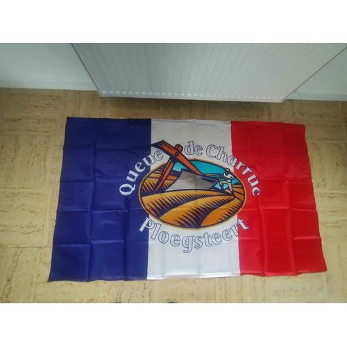 Objet Publicitaire-Drapeau Français-Queue De Charrue-Neuf