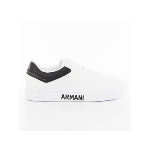 Basket Armani Exchange Tennis Ax Blanc