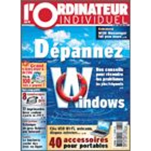 L'ordinateur Individuel  N° 185 : Dépannez Windows