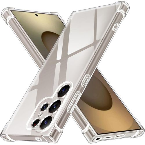 Coque Pour Samsung Galaxy S25 Ultra Silicone Transparente Angles Renforces Little Boutik©