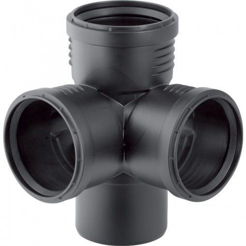 Embranchement équerre 87,5° Silent-PP - diamètre 110-110-110 mm GEBERIT