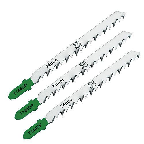 3 lames de scie sauteuse T droite grossière Bois moyen