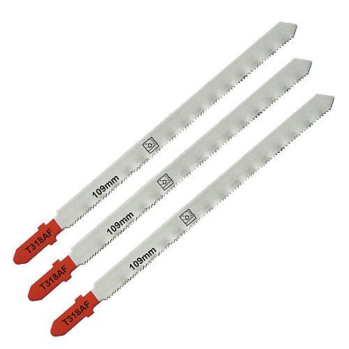 Lame de scie sauteuse T droite propre Métal fin - bimétal  3 pièces