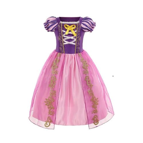 Costumes Reine Des Neiges Elsa Et Anna Pour Filles, Robe De Princesse Jasmine Frozen, Vêtements Pour Enfants, Robe De Rhpour Enfants, Fête De Carnaval, 2024-7-8t(Tag 140)-Anna Dress C