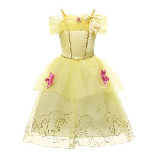 Robe De Princesse Elsa Anna Pour Filles,Costume De Reine Des Neiges,Robe De Bébé,Vêtements D'halloween,Vêtements De Carnaval Ariel,Vêtements De Cosplay Pour Enfants,Vêtements De Fête-2-3t(100)-Dress R