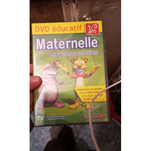 Dvd Éducatif Maternelle Moyenne Section