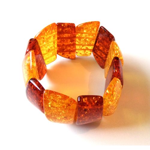 Bracelet-Manchette "Ambre"