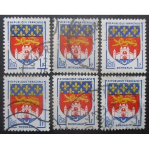 France N°1183 X 6 Oblitéré