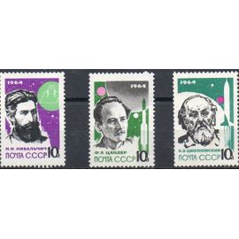 Russie ( U.R.S.S. ) Timbres Technologies Spatiales Et Scientifiques 1964
