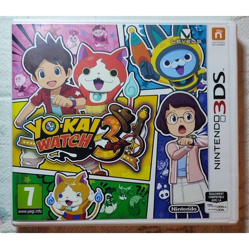 Yokaï-Watch 3 Vf Jeux Vidéo Nintendo Ds Rare